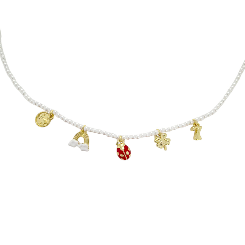 GORJANA Lucky Mini Charm Necklace - Picture 9 of 10